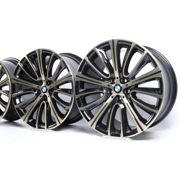 4x BMW Velgen 6 Serie G32 7 Serie G11 G12 20 Inch Styling 628 V-Speiche
