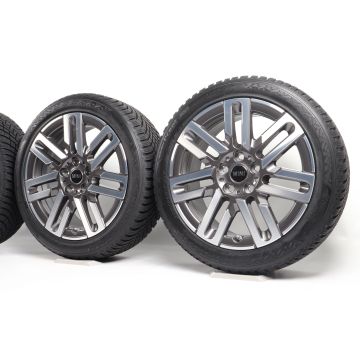 MINI Winterkompletträder J01 17 Zoll Styling 983 Parallel Spoke 2-tone