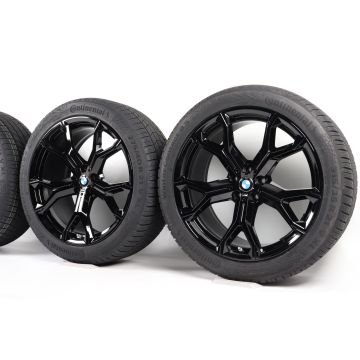 BMW Winterkompletträder X5 G05 X6 G06 21 Zoll Styling 741 M Y-Speiche