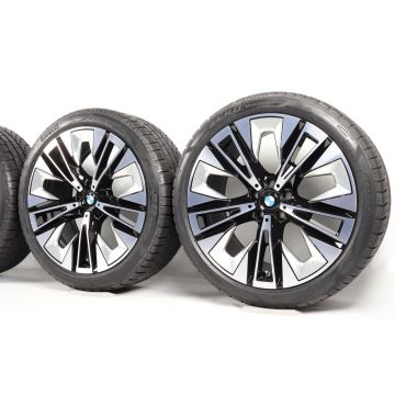 BMW Velgen met Zomerbanden 5 Serie G60 G61 i5 G60 G61 20 Inch Styling 937 Aerodynamik