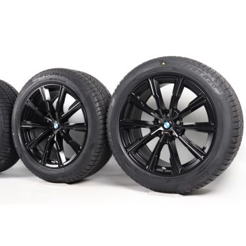 BMW Winterkompletträder X5 G05 X6 G06 20 Zoll Styling 740 M Sternspeiche