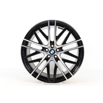 1x Front axle BMW Alloy Rim 6 Series G32 7 Series G11 G12 21 Inch Styling 650 M Doppelspeiche