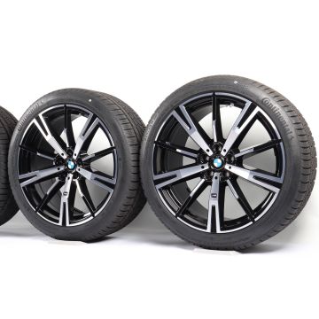 BMW Velgen met Winterbanden 5 Serie G60 G61 i5 G60 G61 20 Inch Styling 938 M Sternspeiche
