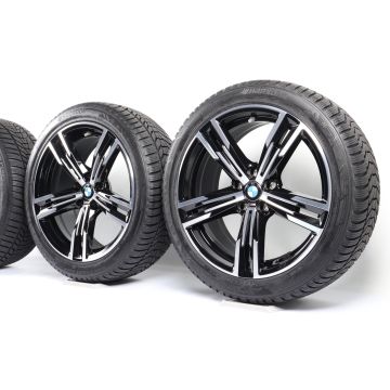 BMW Winterkompletträder 3er G20 G21 2er G42 4er G22 G23 18 Zoll Styling 848 M Doppelspeiche