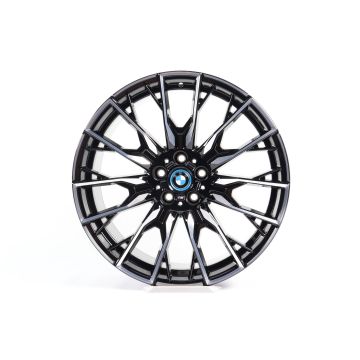1x Rear axle BMW Alloy Rim i4 G26 20 Inch Styling 868 M Double-Spoke