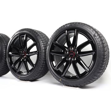 MINI Velgen met Winterbanden F54 Clubman 18 Inch Styling JCW Grip Spoke 815