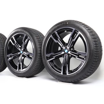 BMW Winterkompletträder 3er G20 G21 2er G42 4er G22 G23 18 Zoll Styling 848 M Doppelspeiche