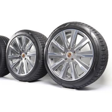 Porsche Winterkompletträder Taycan J1 + J1 II 20 Zoll "Tequipment Design"