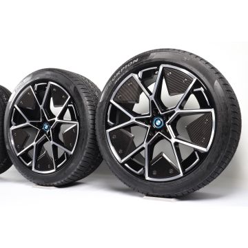 BMW Velgen met Winterbanden iX i20 22 Inch Styling M Performance 1022 Aerodynamik
