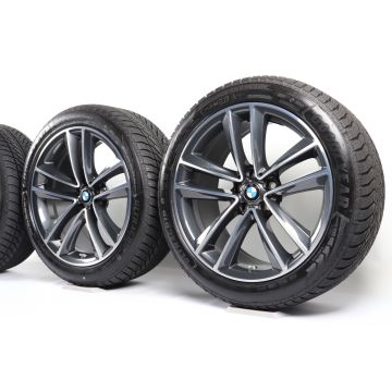 BMW Velgen met Winterbanden 6 Serie G32 7 Serie G11 G12 19 Inch Styling 630 Doppelspeiche