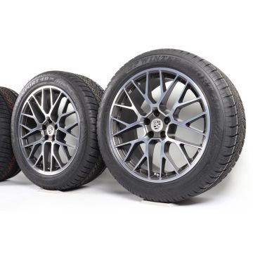 Porsche Winterkompletträder Macan I + II 20 Zoll "RS Spyder Design"