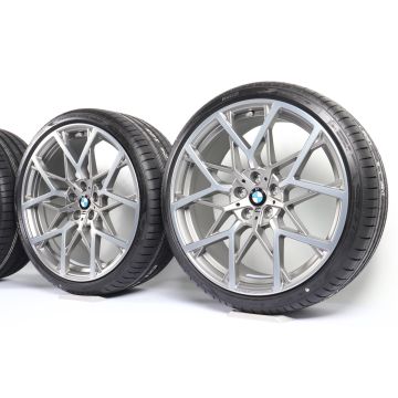BMW Velgen met Zomerbanden 3 Serie G20 2 Serie G42 4 Serie G22 G23 20 Inch Styling 795 Y-Speiche