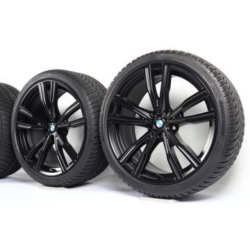 BMW Winterkompletträder 8er G14 G15 G16 20 Zoll Styling 730 V-Speiche
