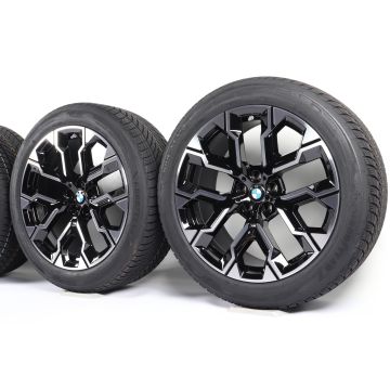 BMW Velgen met Winterbanden 7 Serie G70 i7 G70 X3 G45 20 Inch Styling 1036 M Doppelspeiche