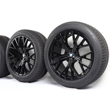 BMW Winterkompletträder 7er G70 i7 G70 X3 G45 20 Zoll Styling 911M Y-Speiche