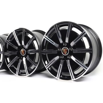4x Porsche Alufelgen Taycan J1 + J1 II 20 Zoll "Sport Aero"
