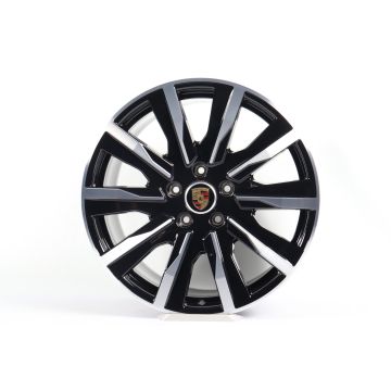 1x Hinterachse Porsche Alufelgen Taycan J1 + J1 II 20 Zoll "Tequipment Design"