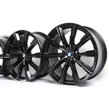 4x BMW Alufelgen X5 G05 X6 G06 20 Zoll Styling 740 M Sternspeiche