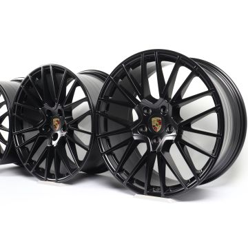 4x Porsche Alufelgen Cayenne 21 Zoll RS Spyder Rad E3 9Y0