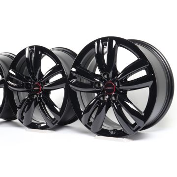 4x MINI Alufelgen F56 F55 F57 17 Zoll Styling JCW Track Spoke 501