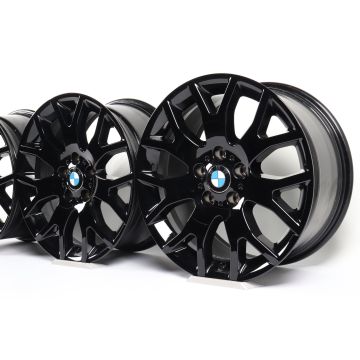 4x BMW Alloy Rims X5 E70 18 Inch Styling 177 Cross-Spoke