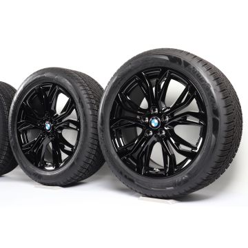 BMW Winterkompletträder X1 F48 X2 F39 18 Zoll Styling 566 Y-Speiche