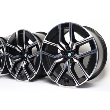 4x BMW Velgen 7 Serie G70 i7 G70 X3 G45 20 Inch Styling 907 M V-Speiche