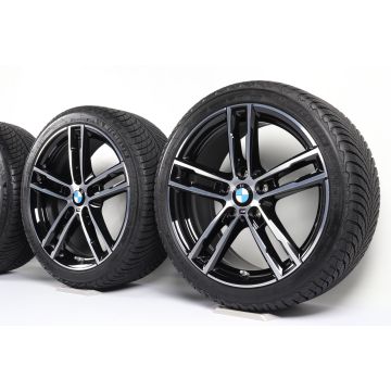 BMW Winterkompletträder 1er F20 F21 2er F22 F23 18 Zoll Styling 719 M Doppelspeiche