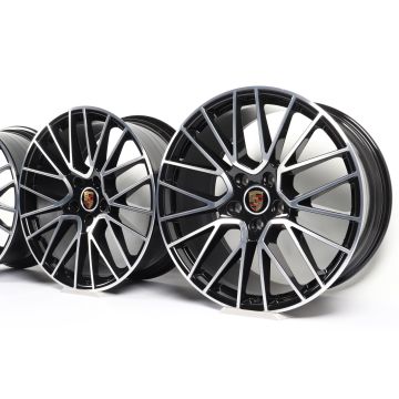 4x Porsche Alufelgen Cayenne 21 Zoll Coupe RS Spyder Rad E3 9YB