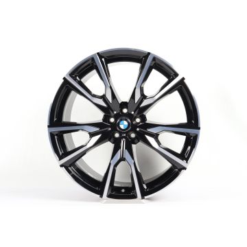 1x Achteras BMW Velg X7 G07 22 Inch Styling 755 V-Speiche