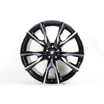 1x Hinterachse BMW Alufelge X7 G07 22 Zoll Styling 755 M V-Speiche