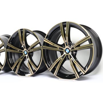 4x BMW Alloy Rims 3 Series G20 G21 4 Series G22 G23 19 Inch Styling 793 Doppelspeiche