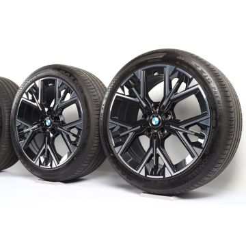 BMW Sommerkompletträder 2er F74 1er F70 18 Zoll Styling 975 Y-Speiche