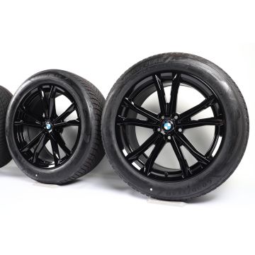 BMW Winterkompletträder 7er G70 i7 G70 X3 G45 19 Zoll Styling 903 Doppelspeiche
