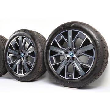 BMW Sommerkompletträder iX i20 21 Zoll Styling 1010 Aerodynamik