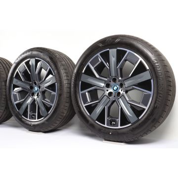 BMW Velgen met Winterbanden iX i20 21 Inch Styling 1010 Aerodynamik