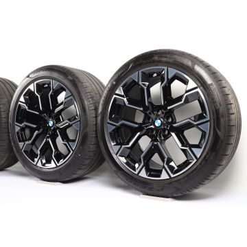 BMW Sommerkompletträder 7er G70 i7 G70 X3 G45 20 Zoll Styling 1036 M Doppelspeiche