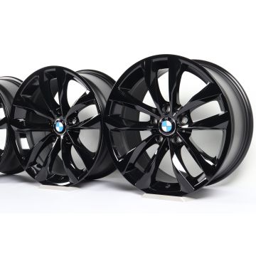4x BMW Velgen 5 Serie F10 F11 6 Serie F06 F12 F13 18 Inch Styling 609 Doppelspeiche
