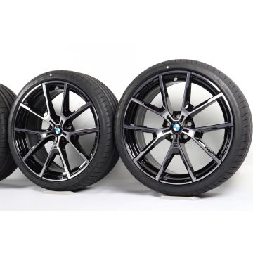 BMW Sommerkompletträder 8er G14 G15 G16 20 Zoll Styling 728 M Y-Speiche