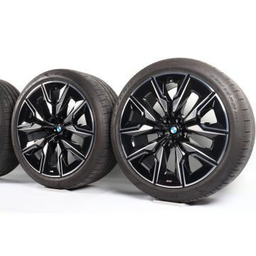 BMW Velgen met Zomerbanden 7 Serie G70 i7 G70 X3 G45 21 Inch Styling 909 M Aerodynamik