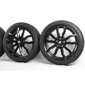 BMW Winterkompletträder 1er F40 2er F44 18 Zoll Styling 711 Y-Speiche
