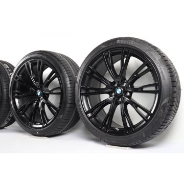 BMW Sommerkompletträder X3 G01 X4 G02 21 Zoll Styling 726 V-Speiche