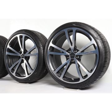 AC Schnitzer Velgen met Zomerbanden 5 Serie G60 G61 i5 G60 G61 21 Inch Styling AC3 FlowForming