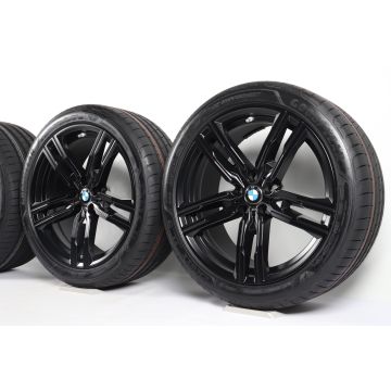 BMW Sommerkompletträder 8er G14 G15 G16 19 Zoll Styling 727 M Doppelspeiche