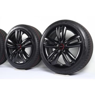 MINI Velgen met Zomerbanden F56 F55 F57 17 Inch Styling JCW Track Spoke 501