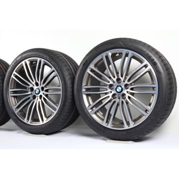 BMW Velgen met Zomerbanden 5 Serie G30 G31 19 Inch Styling 664 M Doppelspeiche