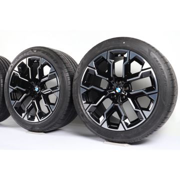 BMW Sommerkompletträder 7er G70 i7 G70 X3 G45 20 Zoll Styling 1036 M Doppelspeiche