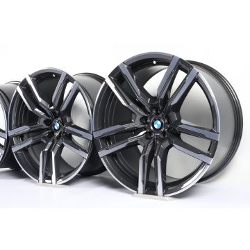 4x BMW Alufelgen X5M F95 X6M F96 21 Zoll Styling 808 M Doppelspeiche