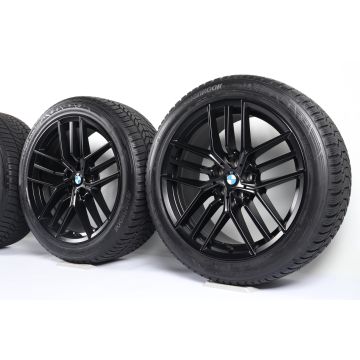 BMW Winterkompletträder 5er G60 G61 i5 G60 19 Zoll Styling 933 Dreifachspeiche