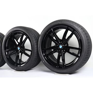 BMW Sommerkompletträder 3er G20 G21 2er G42 4er G22 G23 19 Zoll Styling 791 M Doppelspeiche